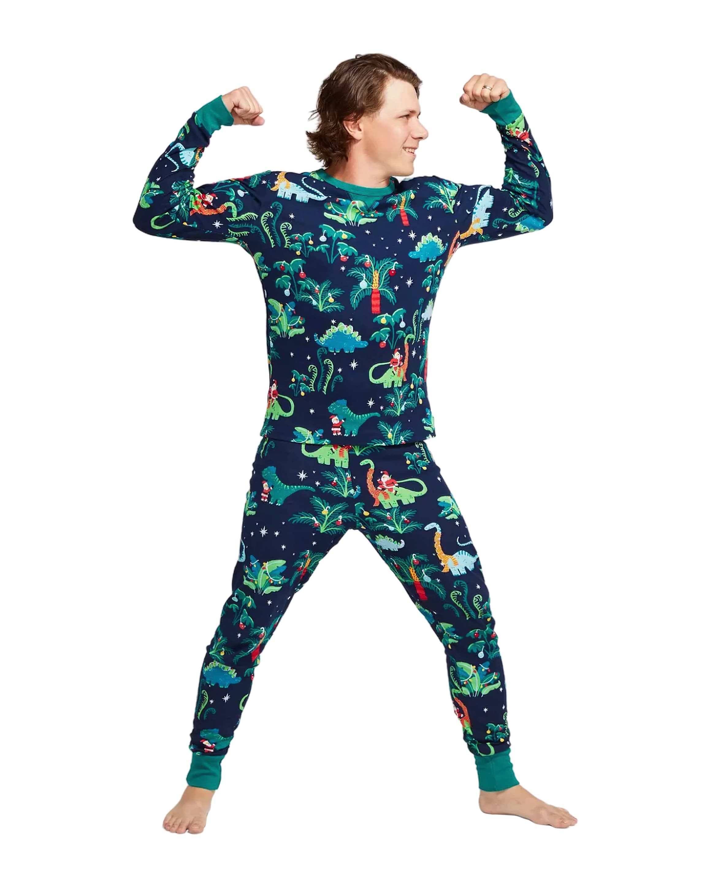 Xmas Pajamas Dinosaur Trainer