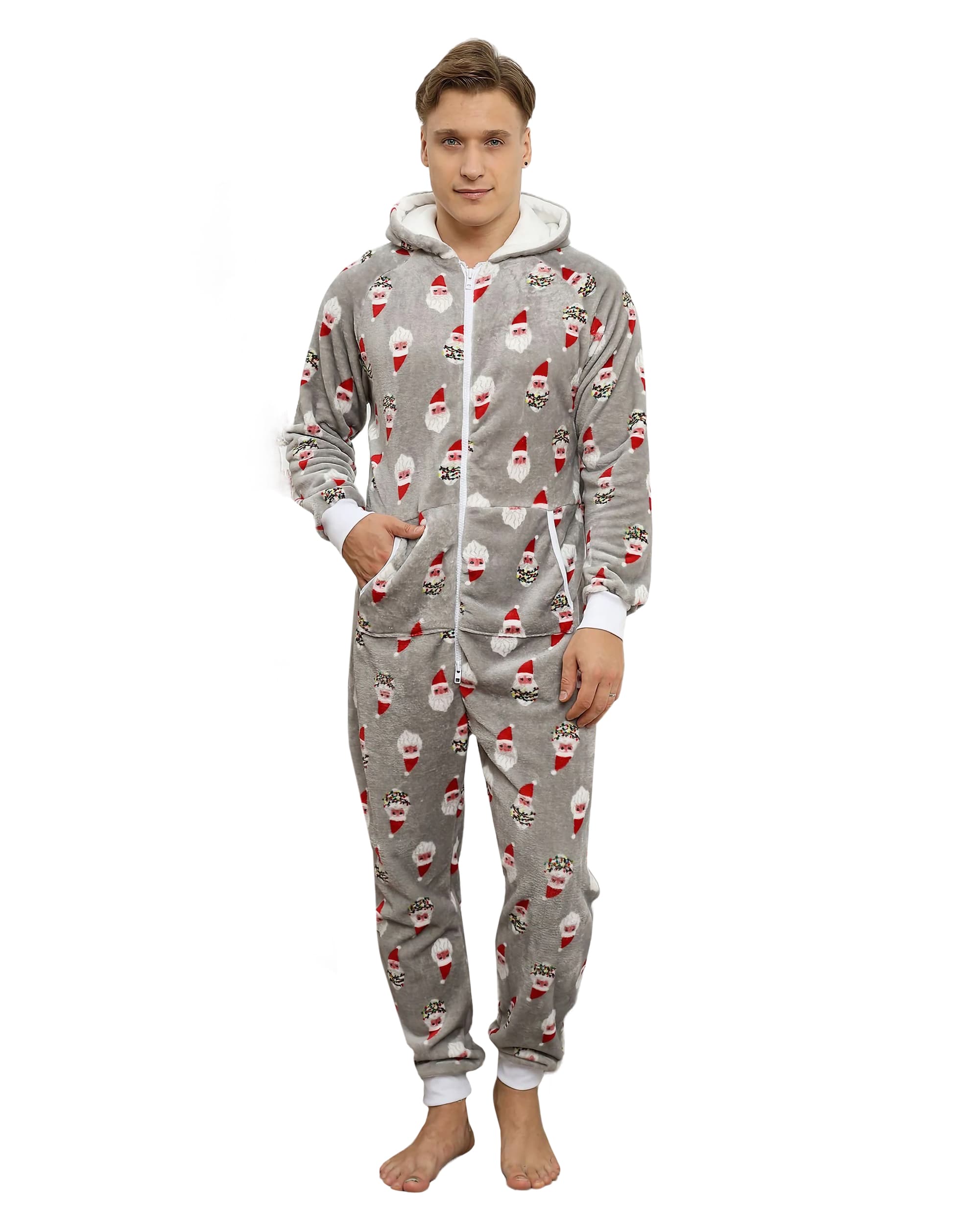 Christmas Jumpsuit Mr and Mrs Christmas