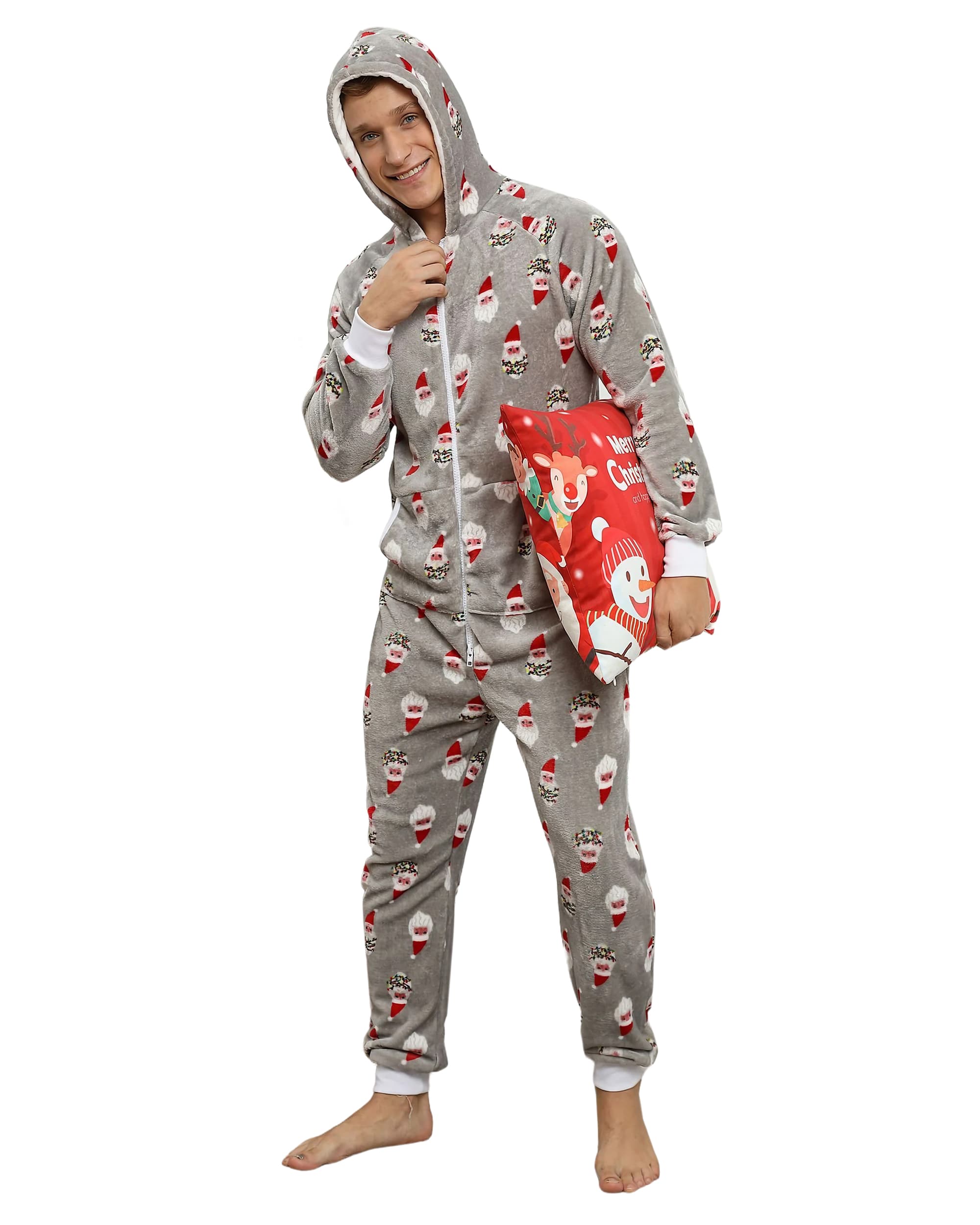 Christmas Jumpsuit Mr and Mrs Christmas